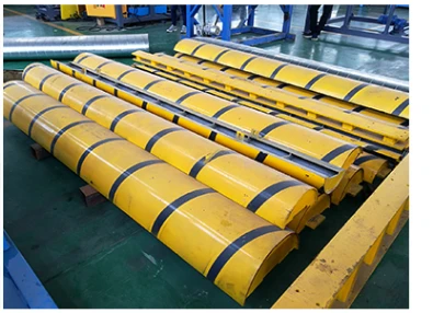 Round Oval Duct Former Air Pipe Forming Machine